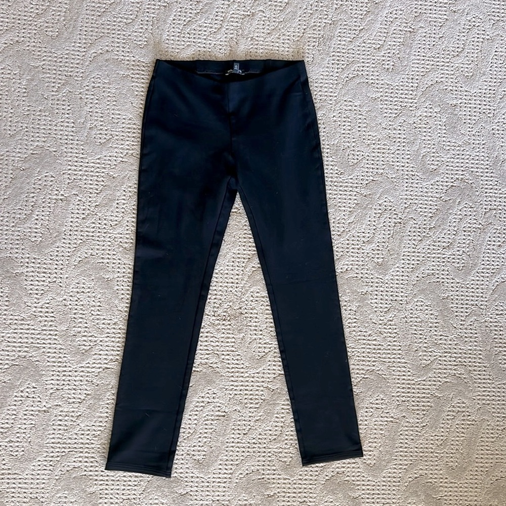 Eileen Fisher Black Pull-On Viscose Blend Knit Slim Leg Ankle Pants Size XS - Picture 14 of 14
